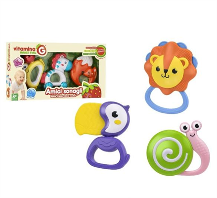 SONAGLI ANIMALI 3PZ ASS.
