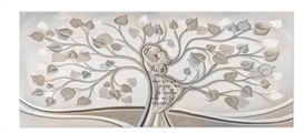 STAMPA SU TELA CANVAS PVC AMORE 38X90CM