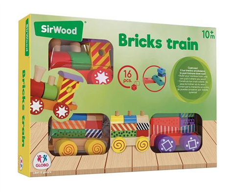 TRENINO LEGNO TRAINABILE 10M