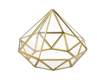 TERRARIUM PORTAPIANTA VETRO/METALLICO 120x12x160