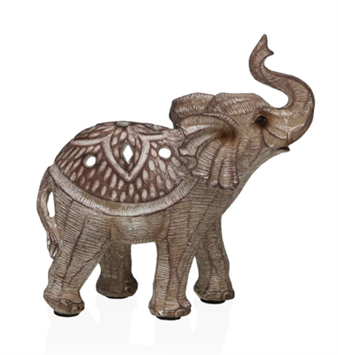 DECORAZIONE ELEFANTE SIENA 11X11,7X4,5CM