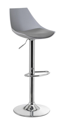 SGABELLO C/ALTEZZA REGOLABILE GRIGIO 38X46X104CM