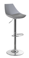 SGABELLO C/ALTEZZA REGOLABILE GRIGIO 38X46X104CM