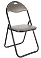 SEDIA PIEGHEVOLE PVC TORTORA CM44X47X80 TUBO MM22X0,8
