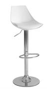 SGABELLO IN METALLO C/ALTEZZA REGOLABILE BIANCO 38X46X104CM