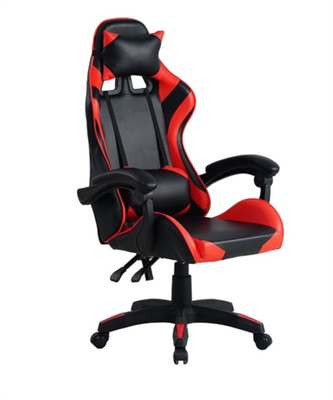SEDIA GAMING NIGELLA BICOLOR ROSSO/NERO