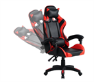 SEDIA GAMING NIGELLA BICOLOR ROSSO/NERO