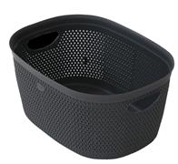 INTRECCIO CESTA L - GRIGIO