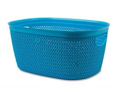 INTRECCIO CESTA M - BLU AVION