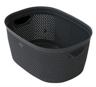 INTRECCIO CESTA M - GRIGIO