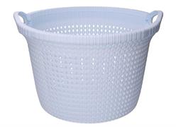 CESTA PORTABIANCHERIA TONDA BIANCA Ø48,6X32,6CM