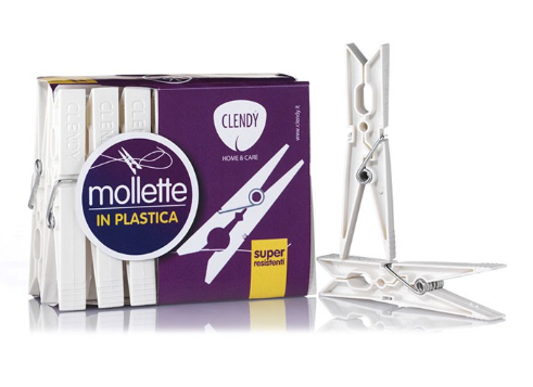 MOLLETTE IN PLASTICA 16PZ