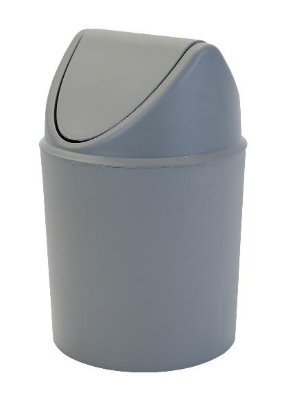 PATTUMIERA DONDOLINA 6LT GRIGIO