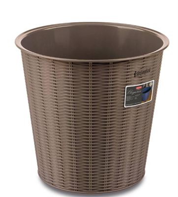 CESTINO RETTANGOLARE ELEGANCE TORTORA 28XH.26,5CM