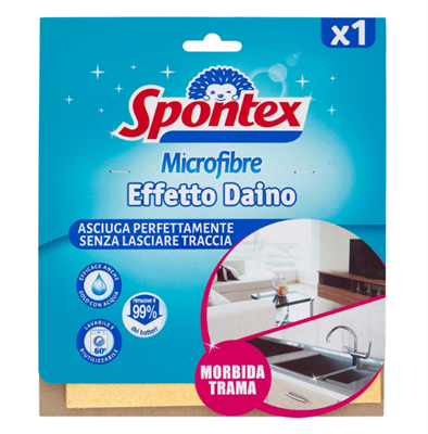 SPONTEX MICROFIBRA EFFETTO DAINO