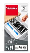 PORTA POSATE REGOLABILE UNIFIT 40/49 x 15 x 6 cm (L x P x A)