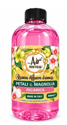 RICARICA DIFFUSORE DI ESSENZA 500ML PETALI DI MAGNOLIA