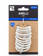 10 ANELLI PER TUBO Ø20MM BIANCO