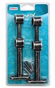 SUPPORTO DOPPIO 020 NERO/ARGENTO