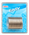 10 ANELLI 040 NICKEL CON GANC