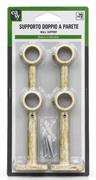 SUPPORTO DOPPIO 020 AVORIO ORO