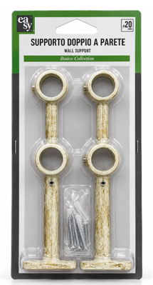 SUPPORTO DOPPIO 020 AVORIO ORO