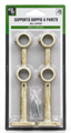 SUPPORTO DOPPIO 020 AVORIO ORO