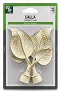 TERMINALE D20 CALLA AVORIO ORO