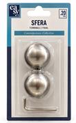 TERMINALE SFERA 020 NICKEL