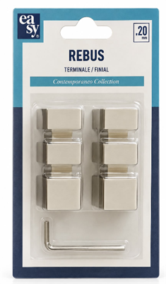 TERMINALE REBUS 020 NICKEL