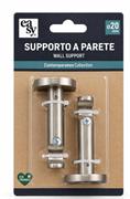 MENSOLA SEMPLICE MM75 NICKEL