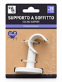 SUPPORTO SOFFITTO Ø28MM BIANCO