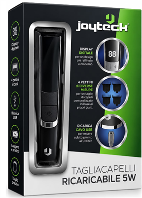 TAGLIACAPELLI RICARICABILE C/DISPLAY DIGITALE