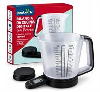 BILANCIA CUCINA DIGITALE C/BROCCA GRADUATA 5KG ASS. JOYTECH