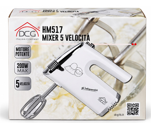 MIXER 5 VELOCITA' 1000W HM517