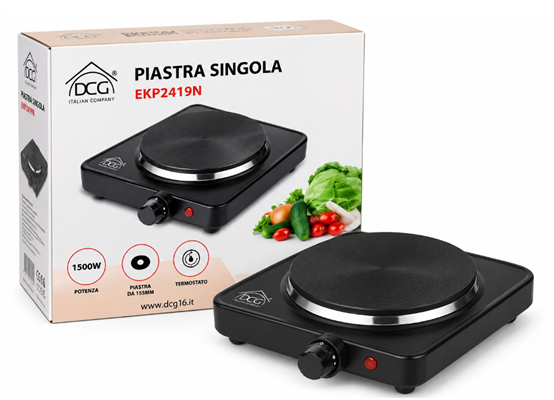 FORNELLO ELETTRICO 1 PIASTRA18 1